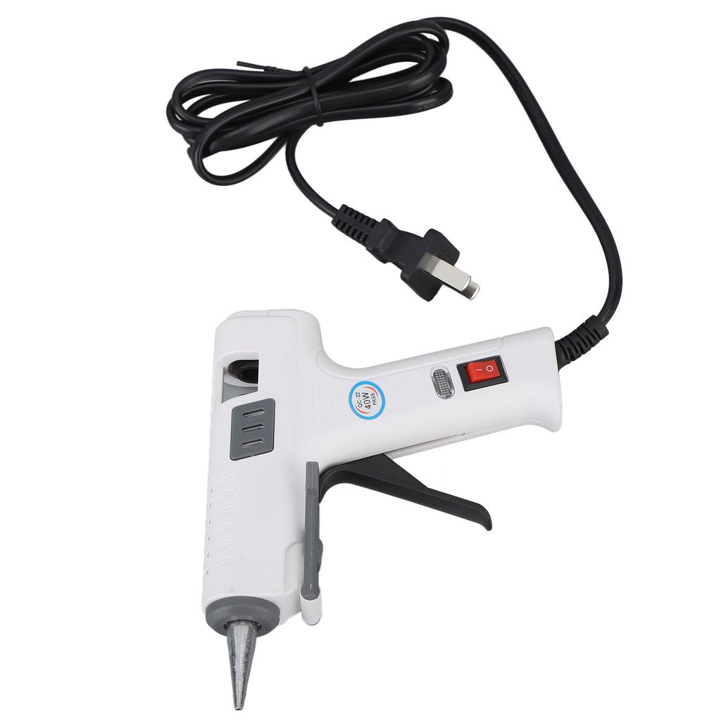 40 Вт Пистолет для горячего клея Быстрый нагрев Постоянная температура Ручной пистолет для горячего клея с палочками для рукоделия