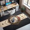 Real Madrid Football Pattern Rug, Indoor/Outdoor Mat, for Picnic, Gameroom, Bedroom, Office, Living Room, Home Decor Carpet, Birthday Gift