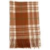 Scarf WomenS Winter Versatile Cashmere Plaid Tassel Thickened Warm Fashion Cold Proof Wind Proof Warm Shawl
