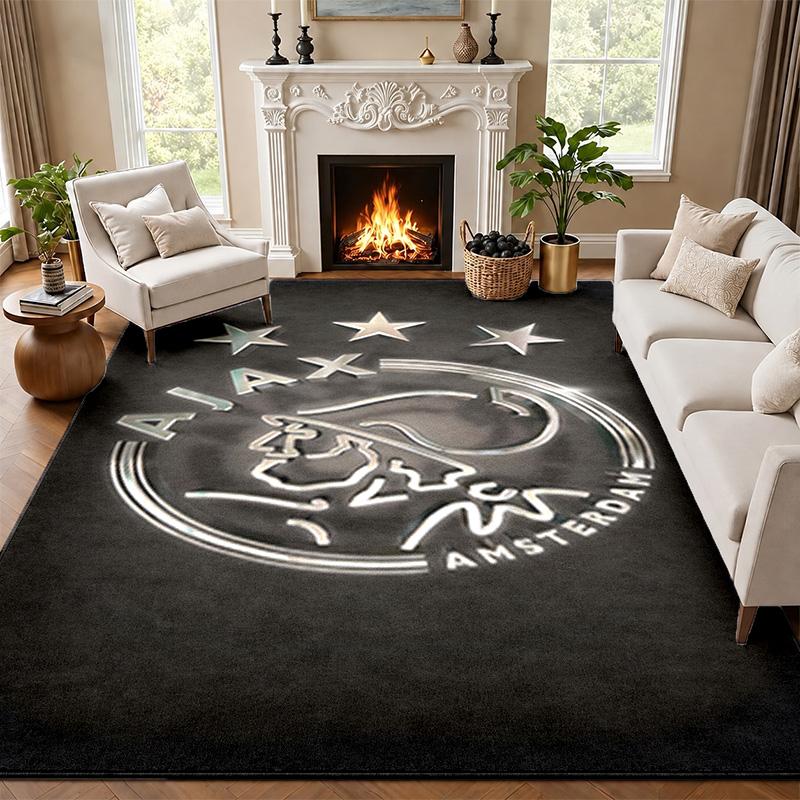 AFC Ajax Carpet Door Mat for Living Room or Bedroom Protective Mat Under Chair Office Decoration Christmas Gift Birthday Present