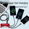 Кабель для быстрой зарядки PD100W 3-в-1 для iPhone 15, Android и устройств LeEco