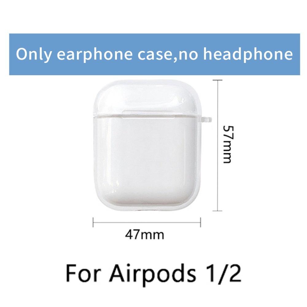 Прозрачный чехол для наушников INS для AirPods 3 Pro, мягкий защитный чехол из ТПУ для AirPods 2, чехол против падения