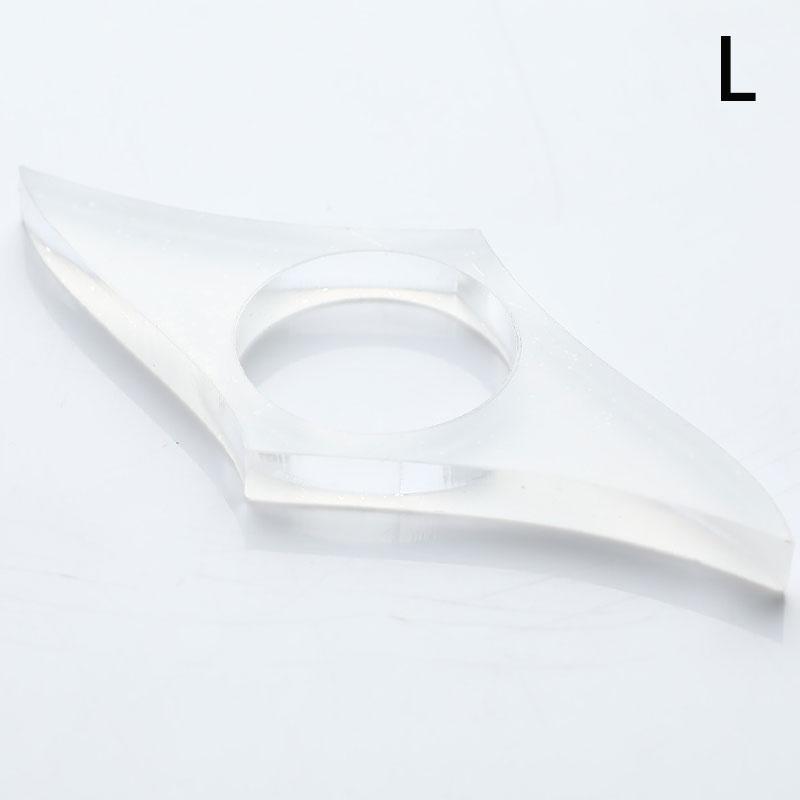 Акриловый держатель для книг с зажимом для большого пальца, прозрачный расширитель для книг