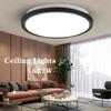 LED Ceiling Light Modern Lamp for Living Room Lighting Fixture Bedroom Kitchen Surface Mount Flush Panel Light