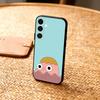 S-Sassy cartoon C-Clarences Phone Case For Samsung  A73,72,71,A52,51,40,41,A22,A32,31,A13, Soft Black Shell