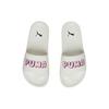 Puma Кроссовки унисекс Leadcat 2.0 Logo Slide белые Whisper-White Prism-Pink Black 387234-01