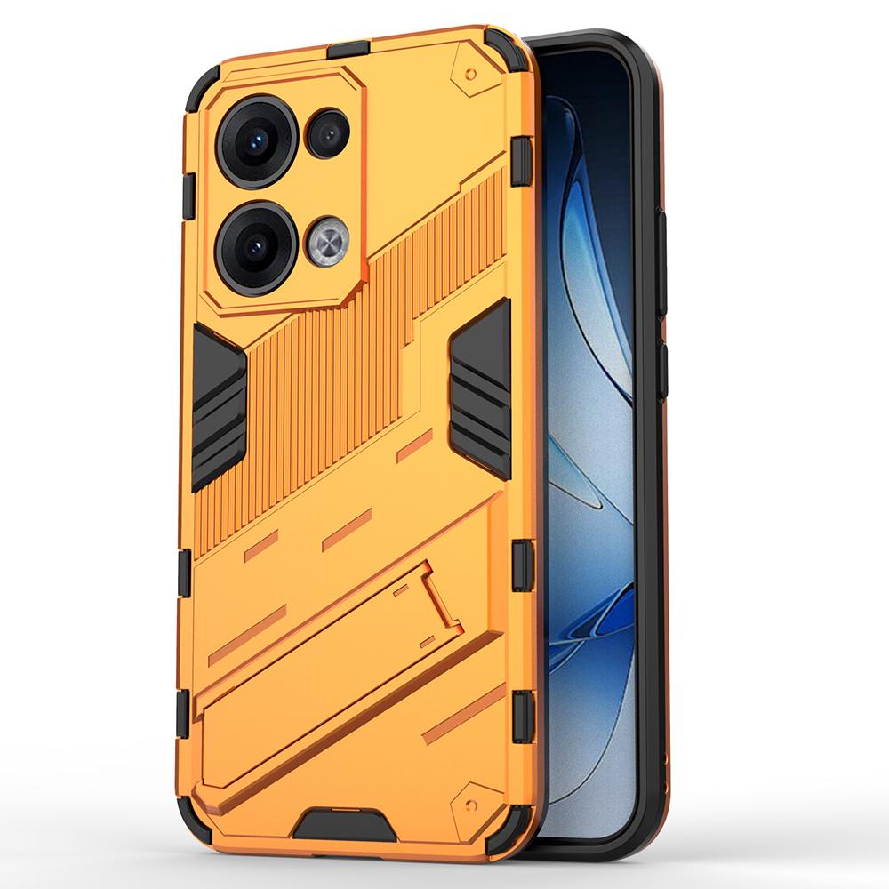 Для Oppo Reno13 5G (Глобальный) Чехол-бампер из ПК + ТПУ для телефона с подставкой