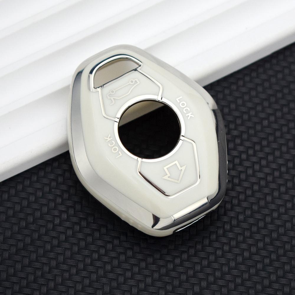 Защитный чехол для ключей из ТПУ с 3 кнопками, чехол для BMW 7 серии X3 X5 Z3 Z4 3 5 E38 E39 E46 E83 M5 325i