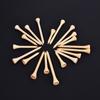 100Pcs/Set Golf Tees Bamboo Tee Golf Balls Holder 4 Size Stronger Than Wood Tees