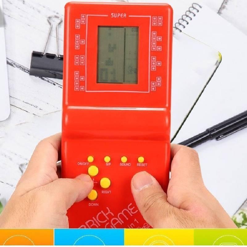Ретро Классическая Детская 8090 Портативная Консоль Большой Экран Тетрис Электронная Игрушка