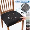 100% водонепроницаемый жаккардовый чехол для стульев в столовой, эластичный чехол для кухни, съемный, моющийся, защитный чехол для комнаты, отеля, церемонии