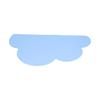 Cloud Shaped Waterproof Placemat NonSlip Silicone Table Mat Kids Table Pad for Home Travel(Sky Blue