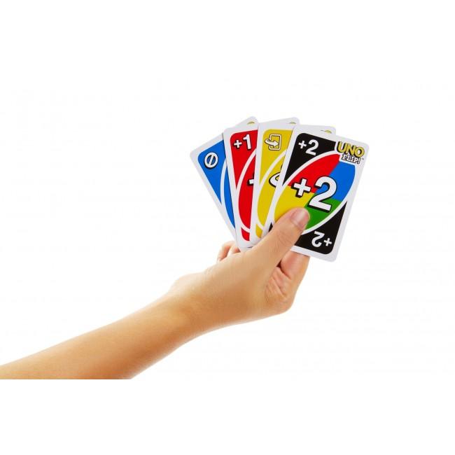 Uno FLIP! Family Card Game, with 112 Cards, Makes a Great Gift for 7 Year Olds and Up