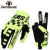 Ultra-Thin Touchscreen Motorcycle Cycling Gloves MX Off-Road Racing Bike Riding Black White Fluorescent Yellow
