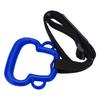 1Pair Children Gymnastic Rings with Adjustable Straps Kids Exercise Pull Up Rings 331lb CapacityBlue