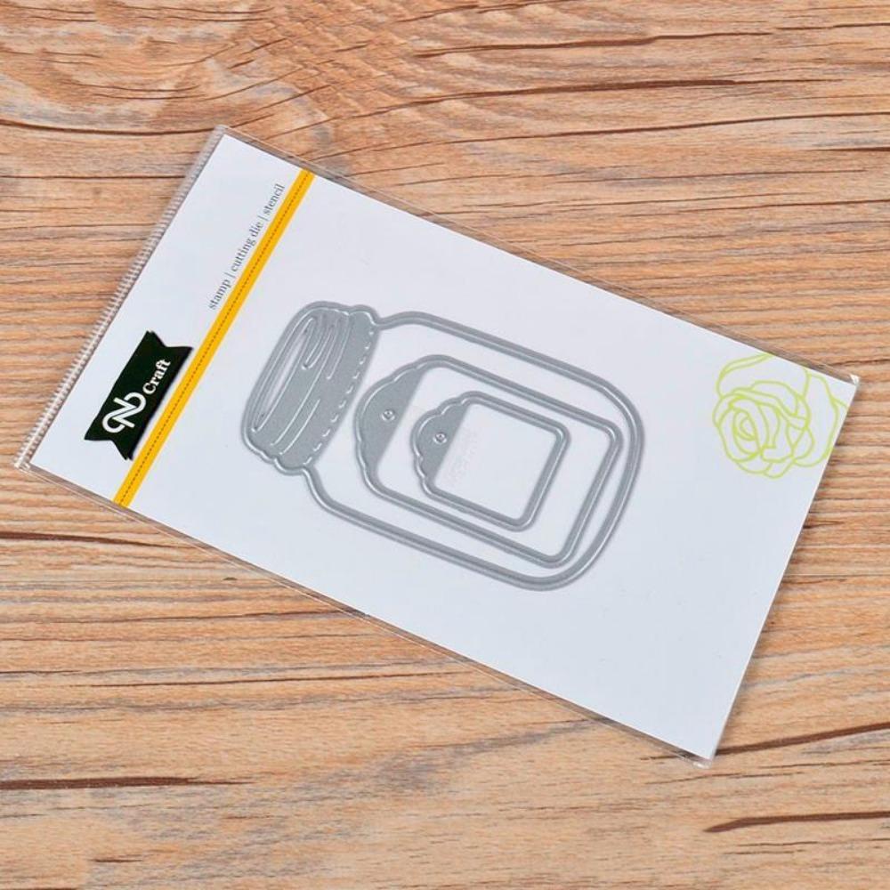 3 шт., штампы для резки бутылок желаний, трафарет, скрапбукинг, альбом, бумажная карта, ремесло, сделай сам