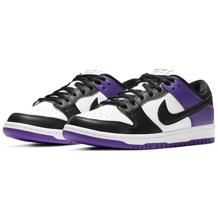 Nike Кроссовки унисекс Dunk Low SB Court фиолетовые белые черные BQ6817-500