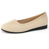 Fashion Plus Size 43 Mesh Knitted Ballet Flats Women Lightweight Soft Sole Shallow Loafers Woman Non-Slip Breathable Flat Ladies Shoes