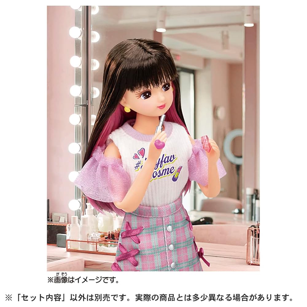 Кукла Takara Tomy Licca-chan #Ликка #МоиФантастическиеКосметички Игровой набор для переодевания Возраст 3+