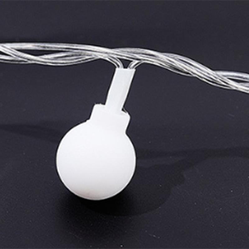 Светодиодные гирлянды-глобусы, теплый белый свет, соединяемые, декоративные гирлянды для улицы, дома, кемпинга