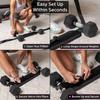 Non-Slip Grip Heavy-Duty Dumbbell Band Adjustable Waist Hip Thrust Pad Weightlifting Strap  Gym