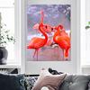 5d Diy Diamond Painting Cross Stitch Kits Animals Diamond Embroidery Flamingo Picture of Rhinestone