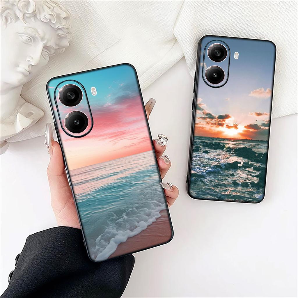 Защитный чехол для путешествий с рисунком «Горное море и пляж» для Huawei P30 P20 Mate 20 Lite Pro Y7 Y6P Y7A 2019 Nova 5T 3I