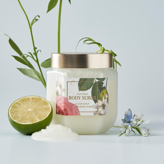 [Раздача серебряной ложки] Выберите 1 из 6 видов парфюмированного скраба для тела с сахаром и морской солью от гриппа, 500 г, корейский уход за телом