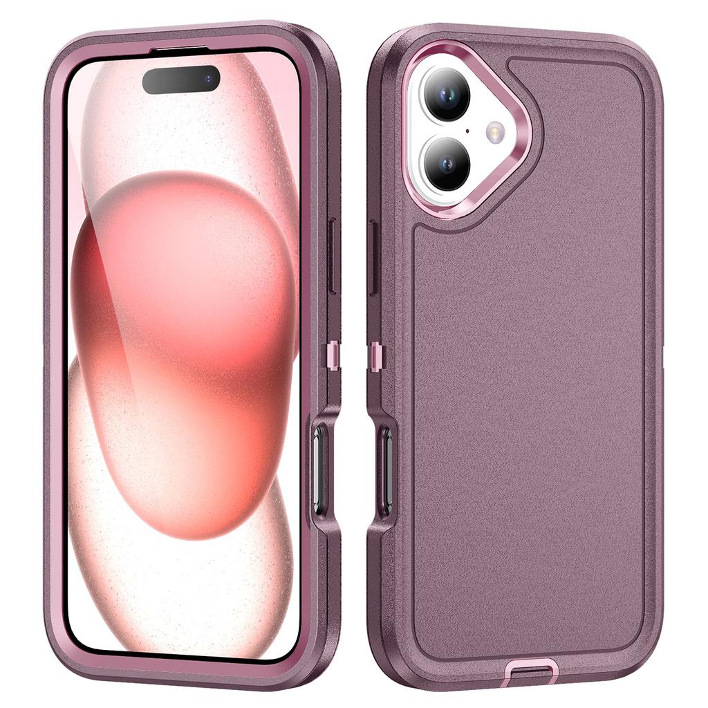 Для iPhone 16 Чехол ПК+Силикон+ЭВА Защита военного класса Чехол для телефона