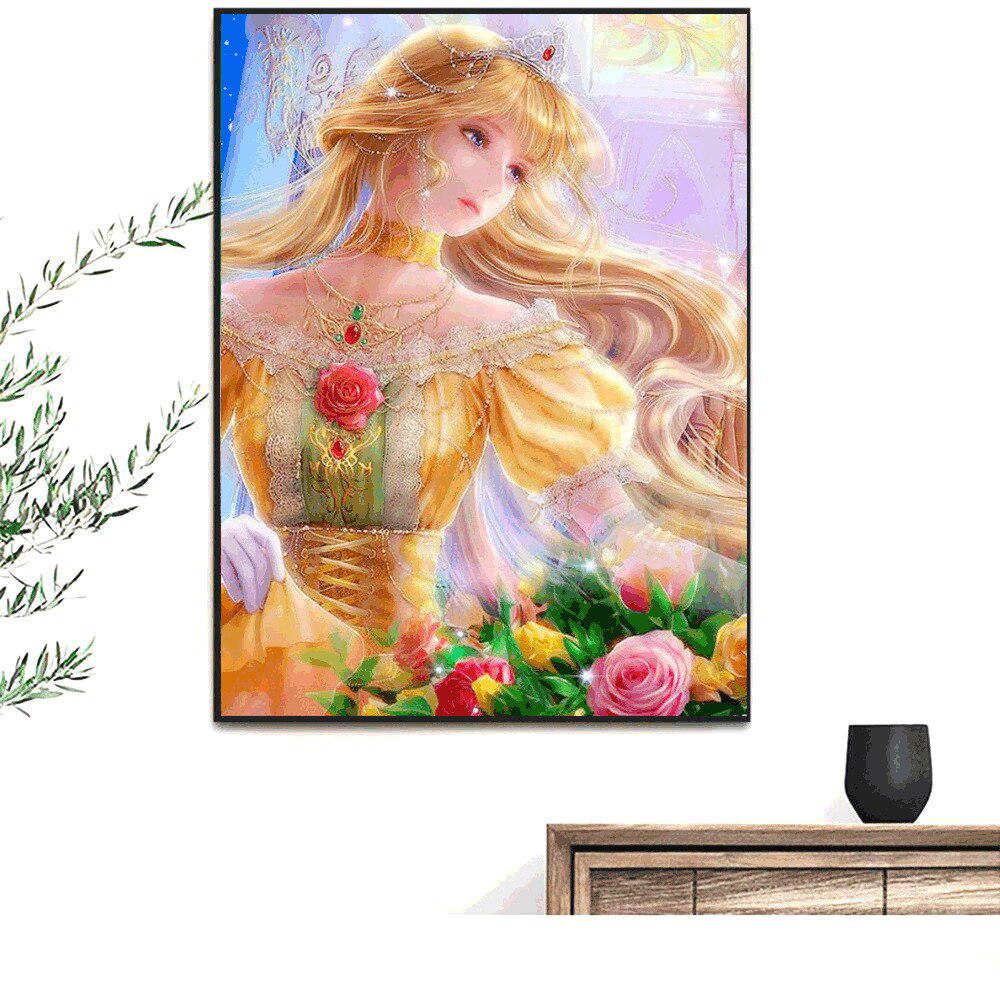 5D Diamond Painting Fairy Full Round Diamond Mosaic Cartoon Diamond Embroidery Cross Stitch