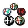 DCLLR1 74MM Car Front Rear Emblem Trunk Badge Sticker Replace Accessories for Alfa Romeo Logo Giulia 159 147 156 Stelvio Giulietta Mito
