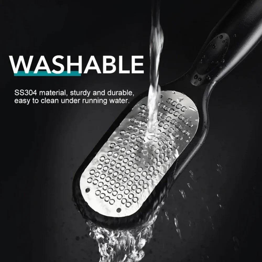 1 PcYA2231 Professional Stainless Steel Callus Remover Foot File Scraper Pedicure Tools Dead Skin Remove for Heels Feet Care Products