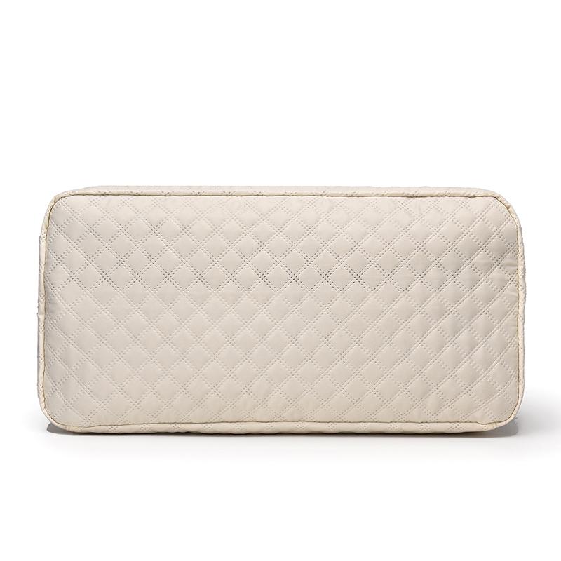 Однотонная дорожная сумка-тоут унисекс на молнии, многофункциональная, с отдельным отделением для обуви, большая вместимость для удобного хранения на открытом воздухе