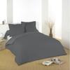 Duvet Cover - ALICIA - Anthracite - 220x240 Cm - 100% Cotton - Washable