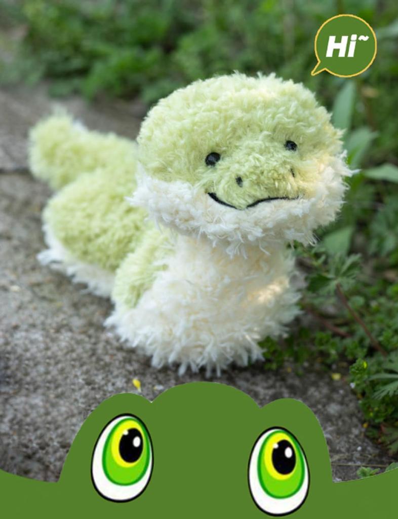 Plush Snake, Zodiac Snake, Year of the Snake, Animal Decor Ornament, Figurine, Funny Gift, Cute Birthday Gift, Sleeping Pillow, Display Gift, Fluffy,