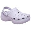 Crocs Классические клоги на платформе Клоги 4,1 см Женские Туманно-лиловый