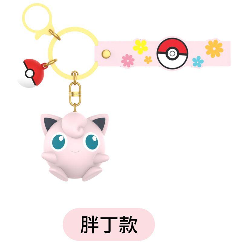 Anime  Cute Keychain Gengar Meowth Cubone Mimikyu Snorlax Action Figures Pendant Bag Charm Orna Gifts ments Collect