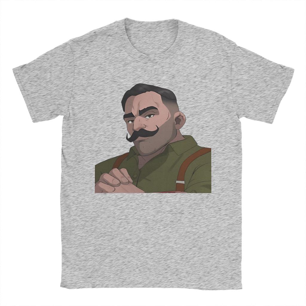 Dispatch Game T Shirts for Men Cotton Novelty T-Shirts Round Neck Tees Short Sleeve Clothing Original