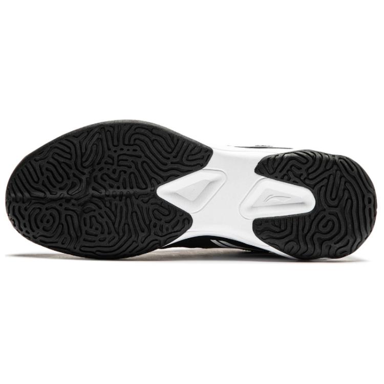 Li-Ning Comfortable Shock Absorbing Non-Slip Low-Top Training Shoes Unisex Sneaker Black APTU003-2