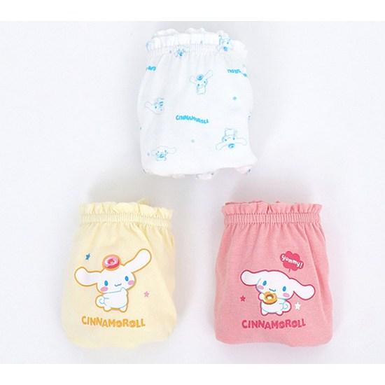 Комплект из 3 предметов для девочек-подростков Sanrio Cinnamoroll Sweetie Panties от Premier Farm Girls, популярный персонаж в Корее
