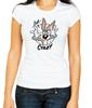 Stay Crazy Bugs Bunny Rabbit W/B Women's 3/4 Short Sleeve T-Shirt G010