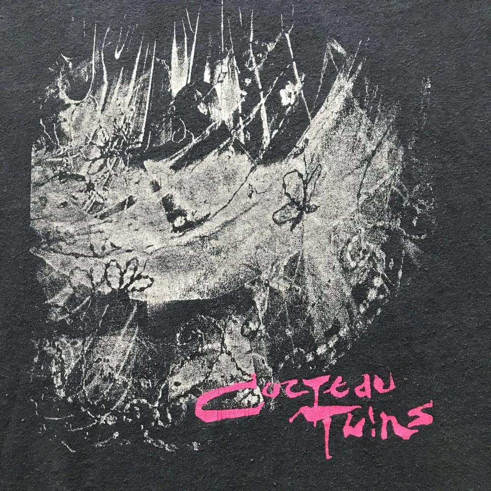 90-е COCTEAU TWINS Группа Хлопок Черный Для Мужчин S-5XL Унисекс Футболка