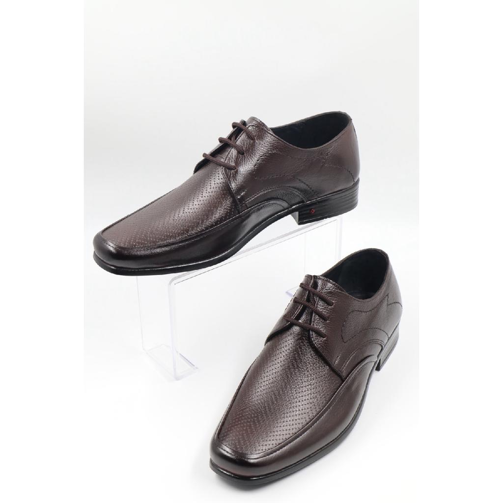 Мужские классические повседневные туфли из натуральной кожи с внутренней и внешней отделкой черного цвета с завязками