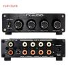 4ch Stereo Mixer Preamp Combines 4 RCA Inputs Into 1 Output FX-AUDIO- LM-01J [Black] &