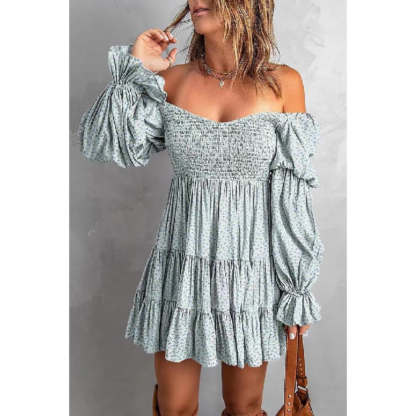 New Spring And Summer Vacation Daily Commuting Work Comfortable Sexy Elegant Women'S Fashion Printed Dress