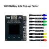 W09 Pro V3 Тестер всплывающих окон о состоянии батареи для серий iPhone 11 12 13 14 15 Решение проблемы всплывающих окон о батарее Изменение эффективности батареи