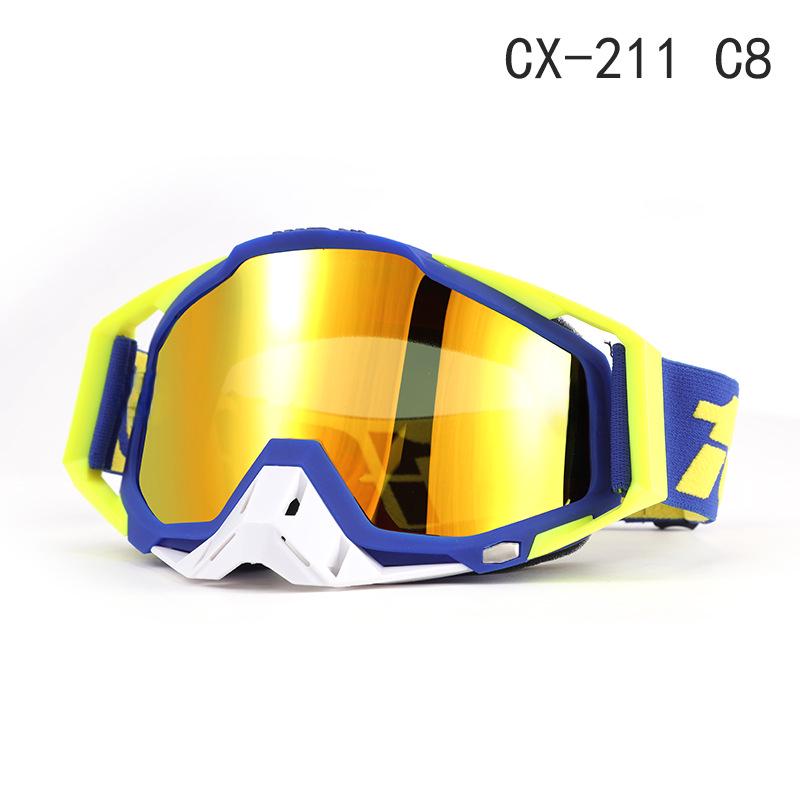 Ветрозащитные мотоциклетные и лыжные очки для использования за границей: 100% Внедорожная езда, катание на природе и защита при скоростном спуске