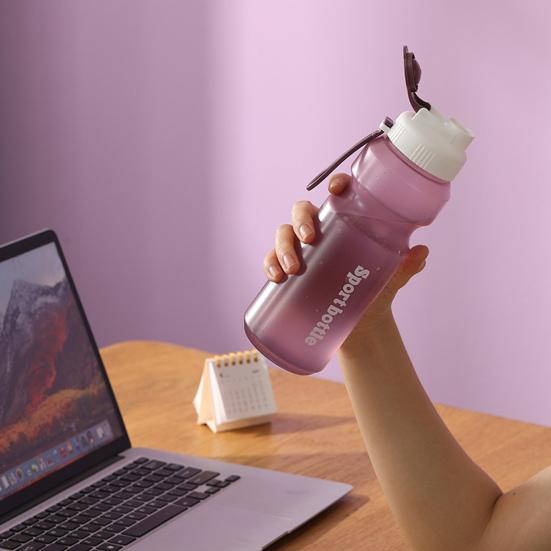 Спортивная бутылка, термостойкая, для занятий спортом на открытом воздухе, полипропиленовый материал, уличная ручная кладь, чашка для воды, экологически чистая вода, большой калибр