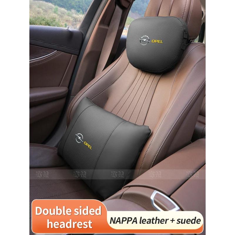 Car Headrest Neck Support Seat Lumbar Cushion Soft Neck Pillow Opel OPCline ASTRA CORSA INSIGNIA MOKKA VECTRA ZAFIRA GTC Tigra