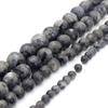 Бусины из черного лунного камня для изготовления украшений своими руками - Круглые отдельные бусины, Аксессуары для браслетов, Полуфабрикаты